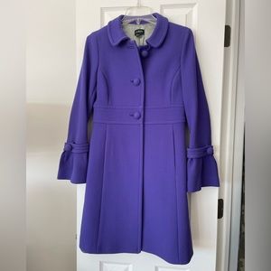 J crew 94% wool 6% Nylon coat.